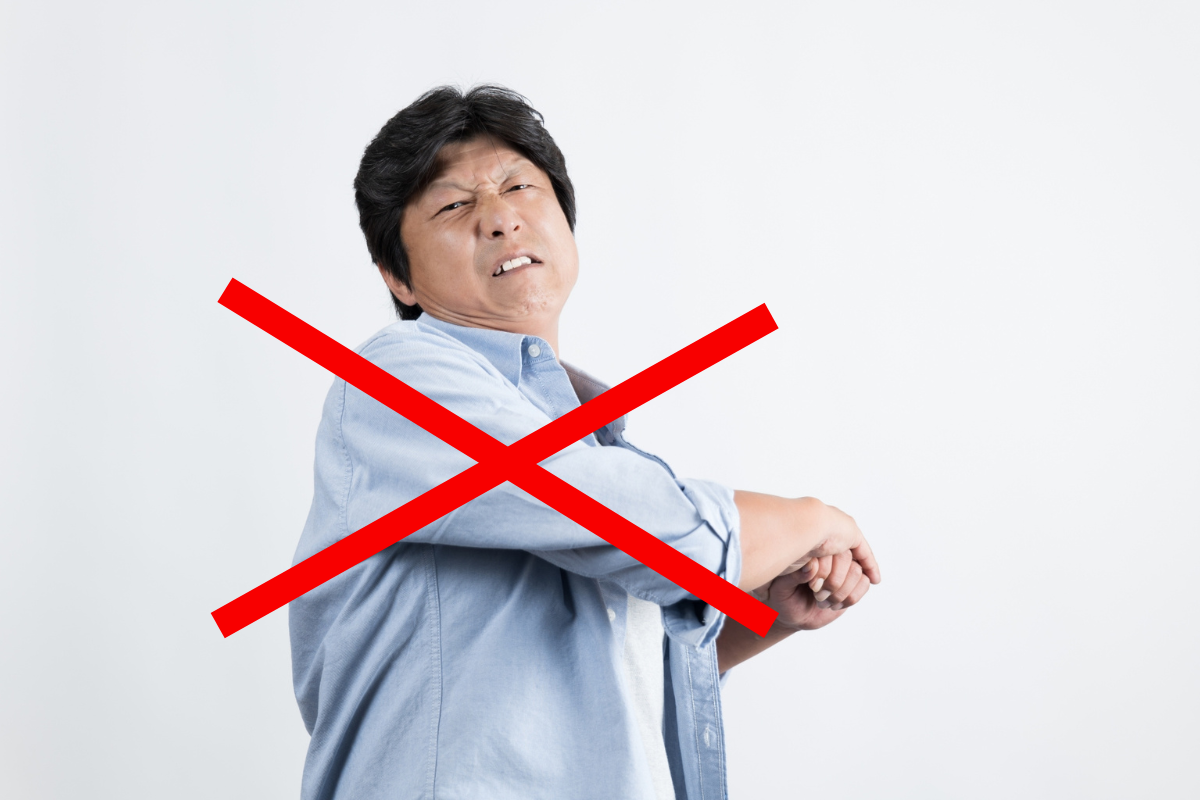  【名古屋/桜山】強いストレッチは逆効果！