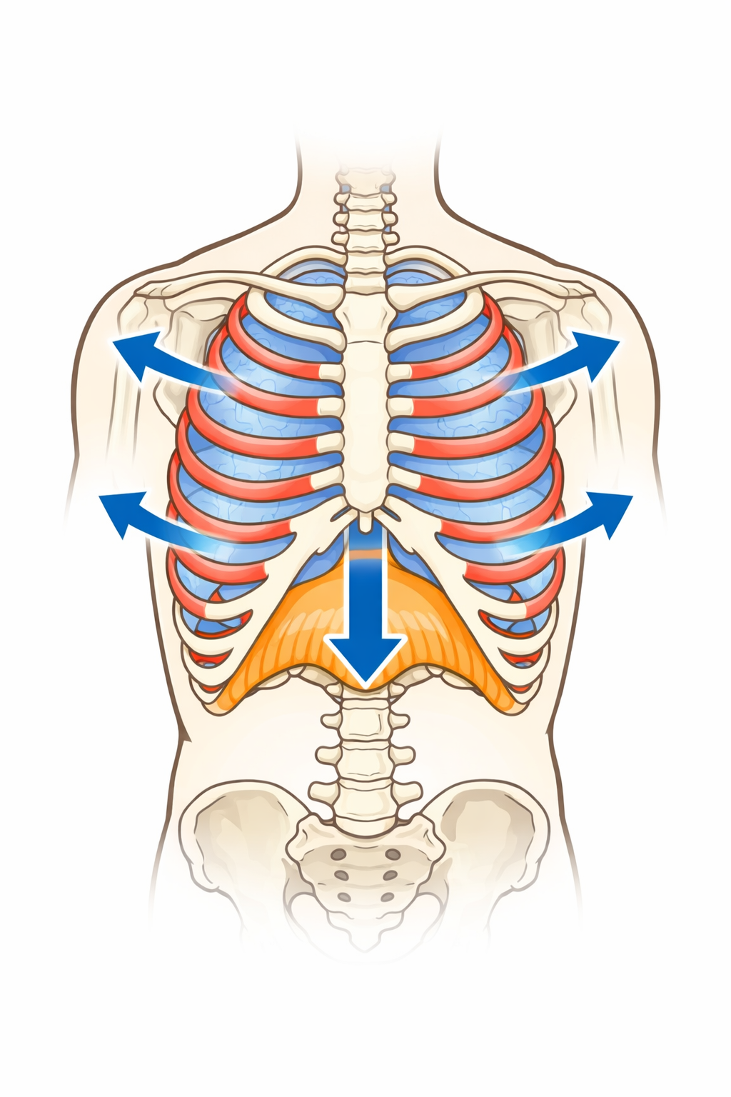 呼吸が浅いと、なぜ体はこるのか?