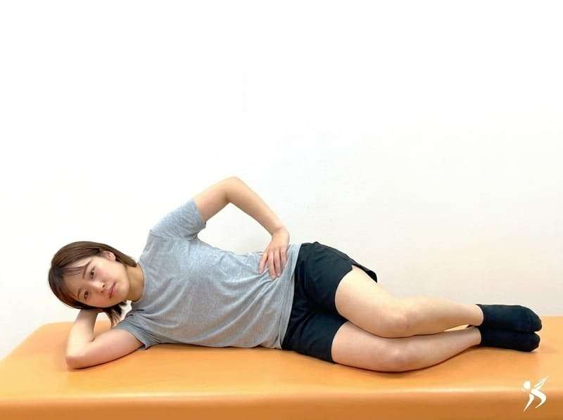 クラムシェル開始姿勢